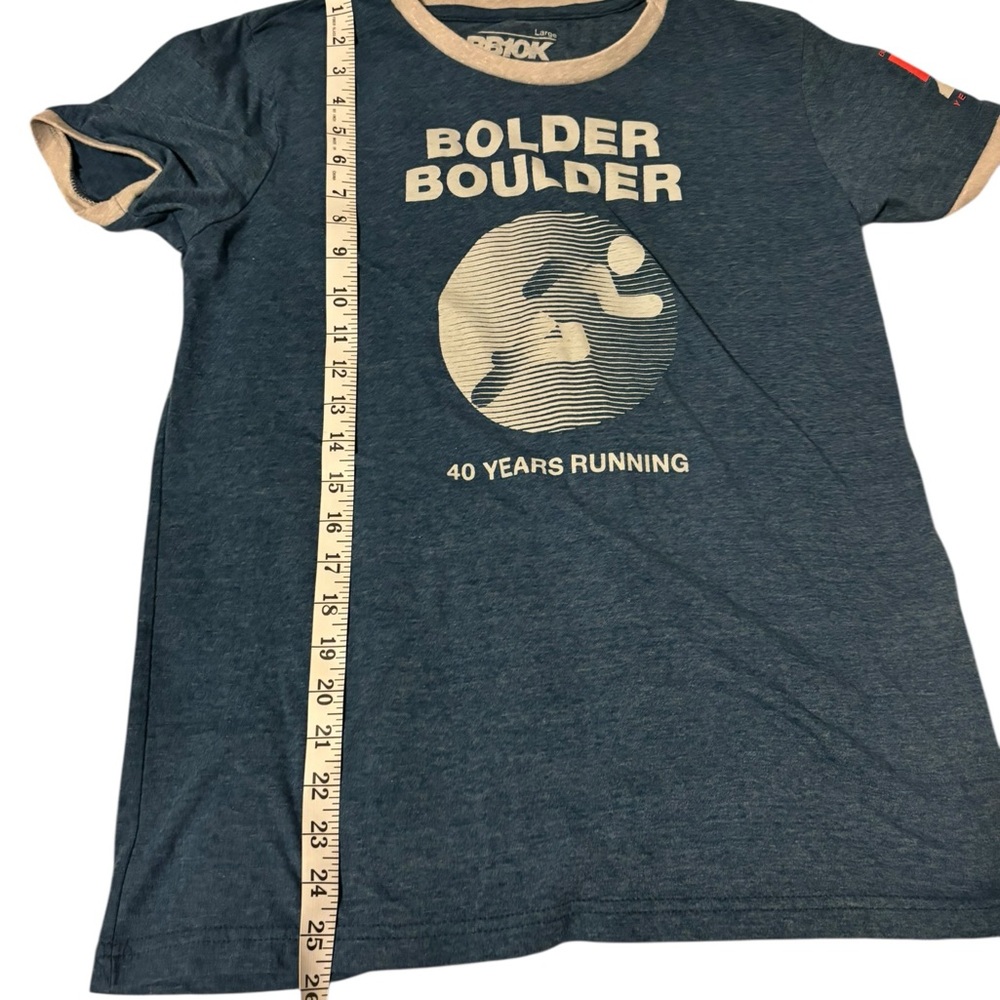 VTG Womens Large Bolder Boulder Running Tee Shirt - Picture 4 of 5